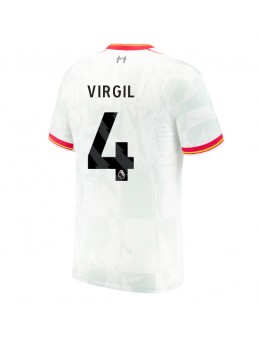 Liverpool Virgil van Dijk #4 Ausweichtrikot 2024-25 Kurzarm